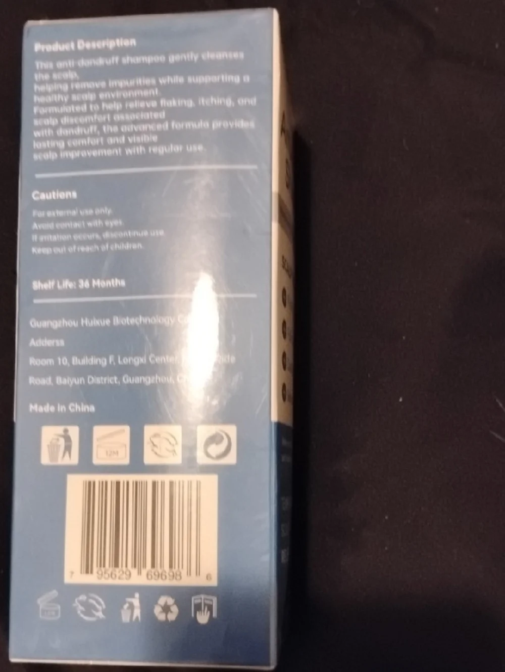 Anti-Fungal Shampoo - Blue/White Scalp Treatment for Kids